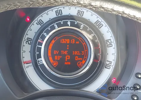 2012 Fiat 500C Lounge from USA, damaged, VIN 3C3CFFER4CT123155